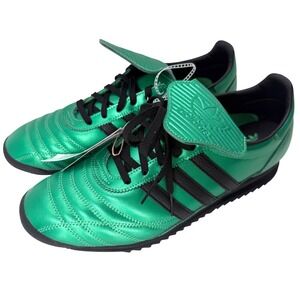 Adidas SL 72 OG Womens Semi Screaming Green Black Metallic Soccer Cleats 11 NEW